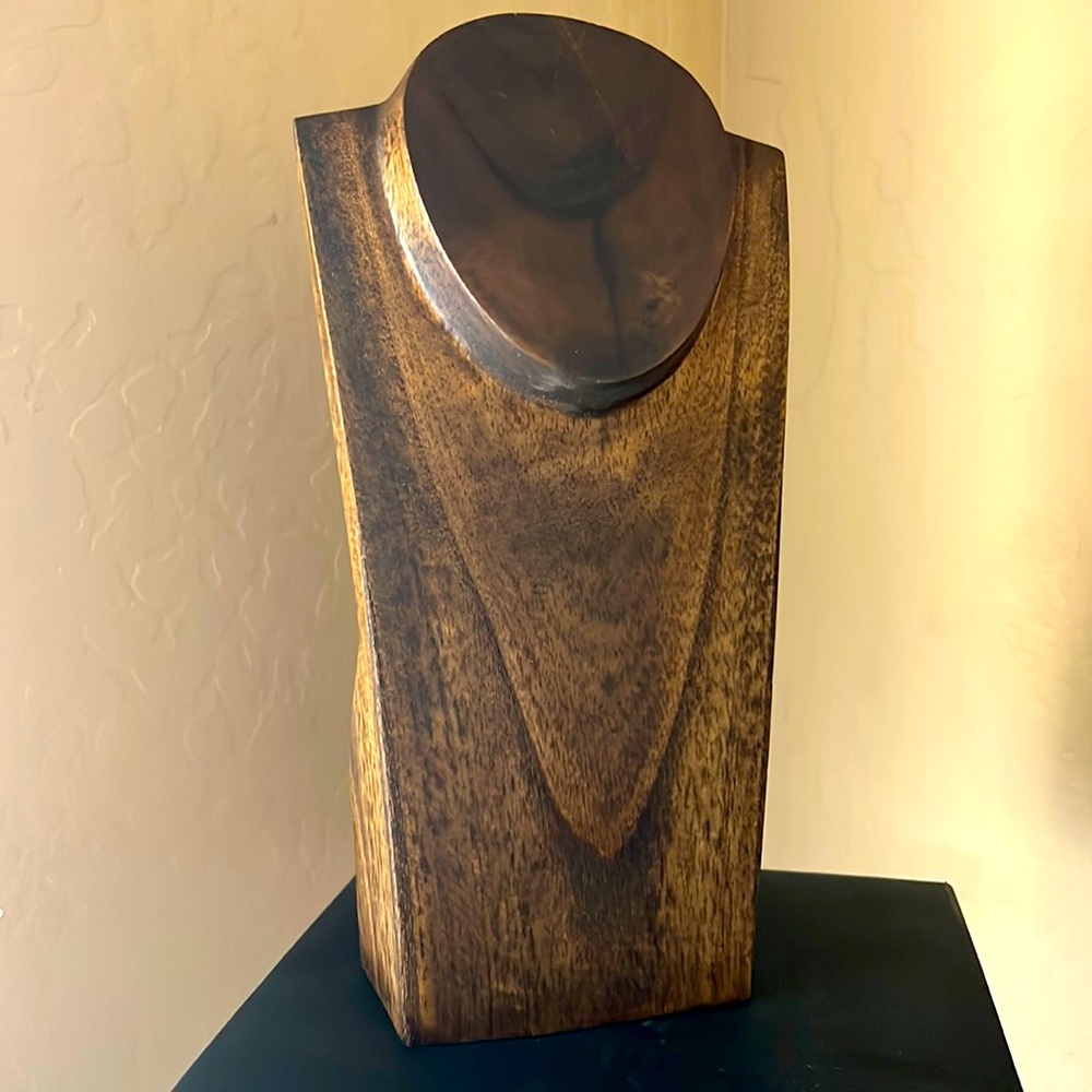 Wood- Display Necklace stand